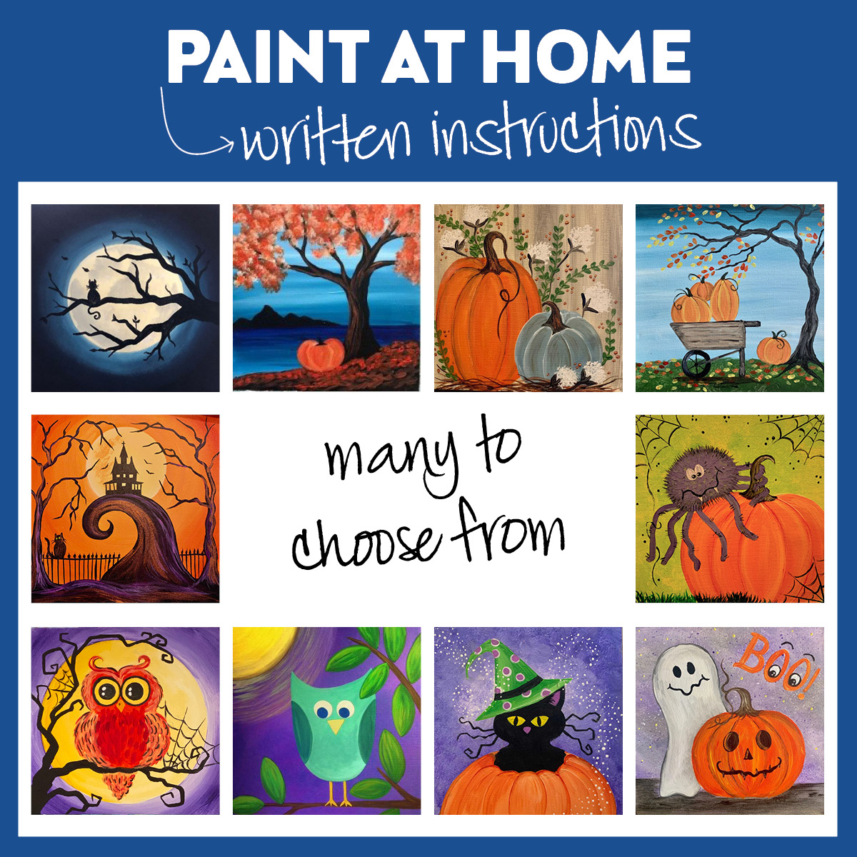 NEW! FALL TAKE HOME KITS AVAILABLE!